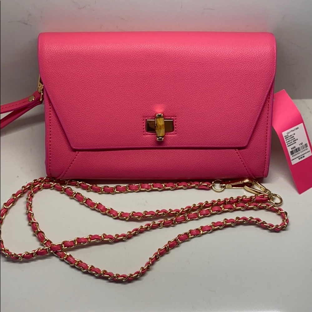 Lilly Pulitzer Cliona Clutch Prosecco Pink